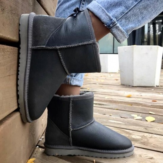 Зимние угги UGG Classic Mini Metallic