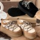 Угги Зимние ботинки UGG с меховой отделкой