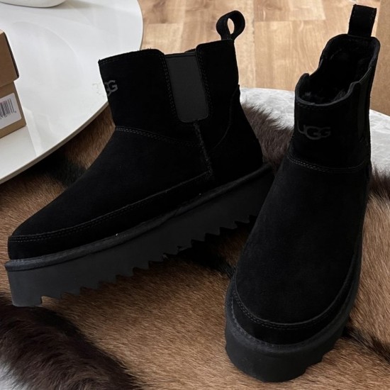 Угги Зимние челси UGG с эластичными вставками