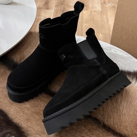 Угги Зимние челси UGG с эластичными вставками