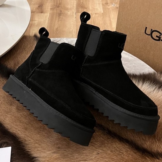 Угги Зимние челси UGG с эластичными вставками