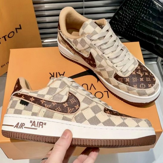 Кроссовки Кроссовки Louis Vuitton x Nike Air Force