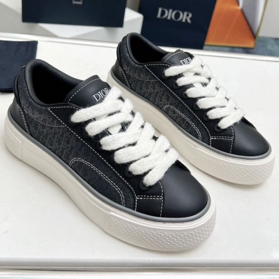 Кроссовки Сникеры Dior B23 с жаккардом Dior Oblique