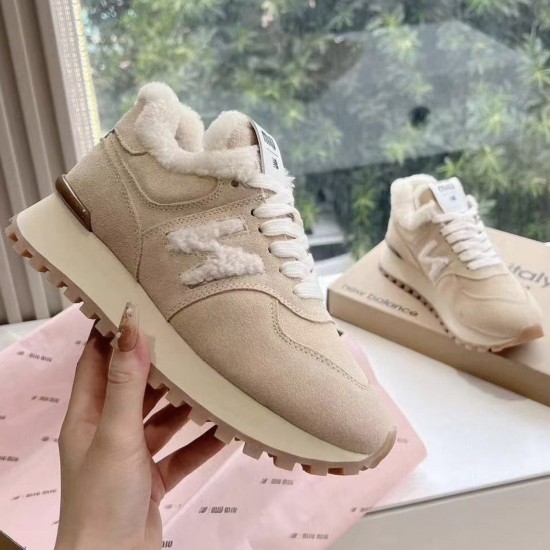 Кроссовки Зимние кроссовки New Balance 574 x Miu Miu