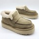 Зимние угги UGG с меховой отделкой