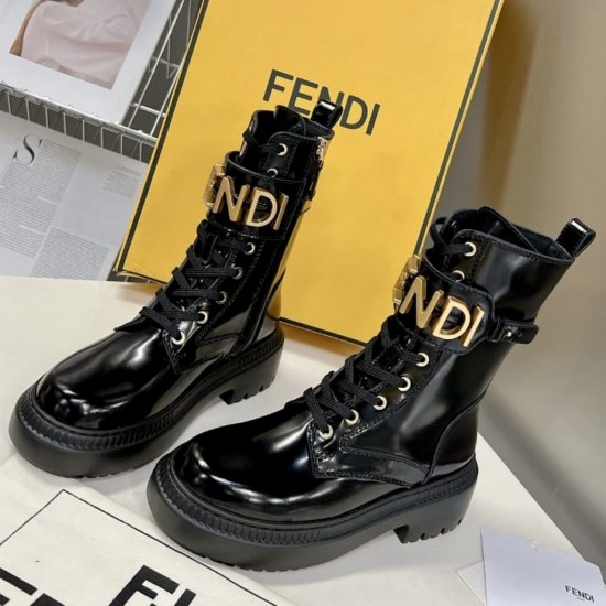 Байкерские ботинки Fendi Fendigraphy