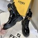 Байкерские ботинки Fendi Fendigraphy