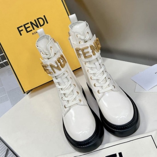 Байкерские ботинки Fendi Fendigraphy