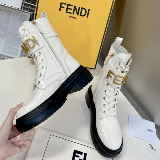 Байкерские ботинки Fendi Fendigraphy