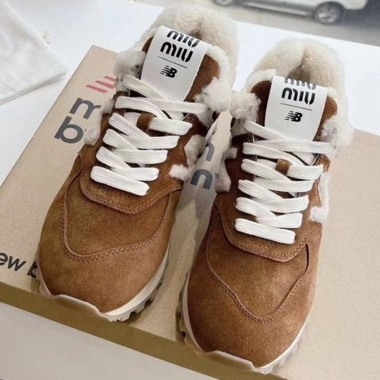 Кроссовки Зимние кроссовки New Balance 574 x Miu Miu