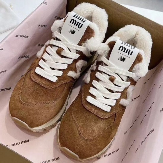 Кроссовки Зимние кроссовки New Balance 574 x Miu Miu