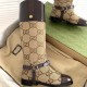 Сапоги Gucci с ремешками в стиле сбруи