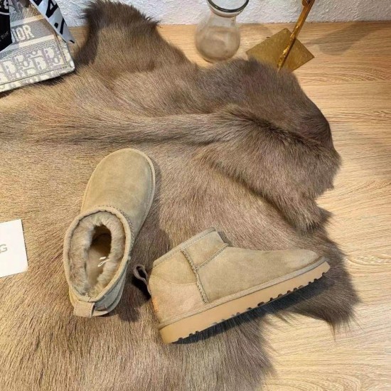 Угги Зимние угги UGG Classic Mini II Chestnut