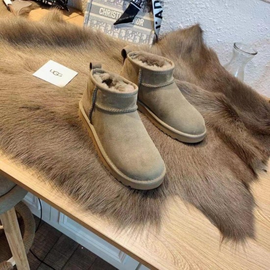 Угги Зимние угги UGG Classic Mini II Chestnut