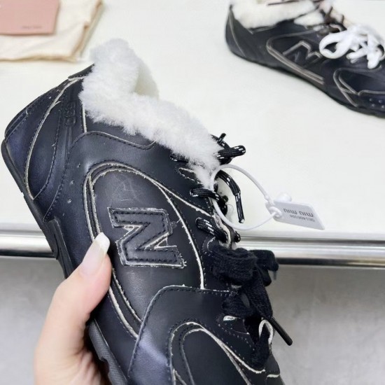 Кроссовки Зимние кроссовки Miu Miu x New Balance 530