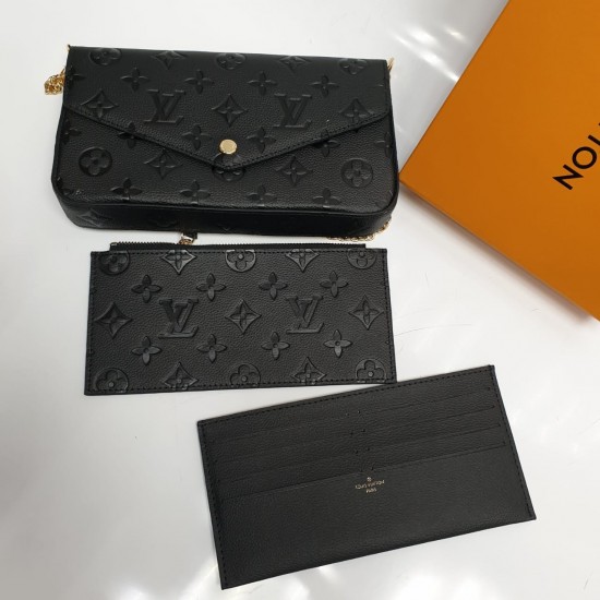 Клатч Louis Vuitton кожаный 3 в 1