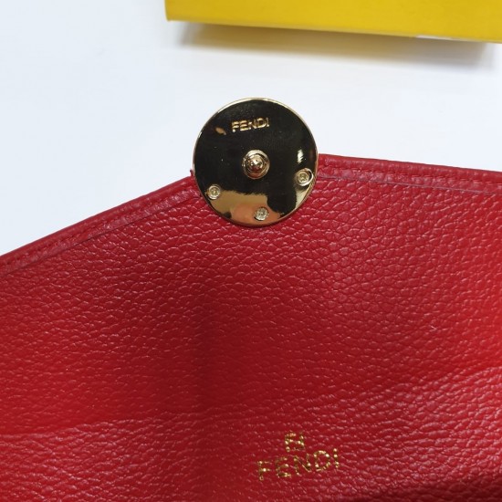 Кошелек Fendi F is Fendi красный