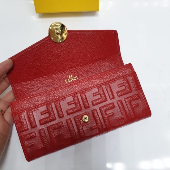 Кошелек Fendi F is Fendi красный