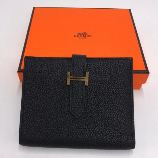 Кошелек Hermes Kelly Pocket 14 черный