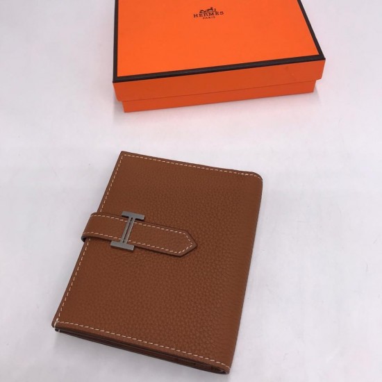 Кошелек Hermes Kelly Pocket 14 коричневый