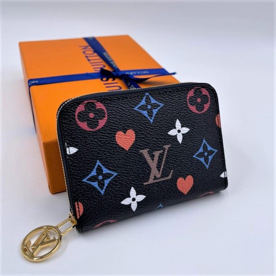 Кошелек Louis Vuitton ZIPPY mini черный