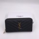 Кошелек Yves Saint Laurent стёганый с золотистой фурнитурой