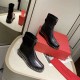 Ботинки кожаные Valentino
