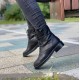 Ботинки кожаные Louis Vuitton со шнурками