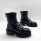 Ботинки Givenchy с цепочкой черные
