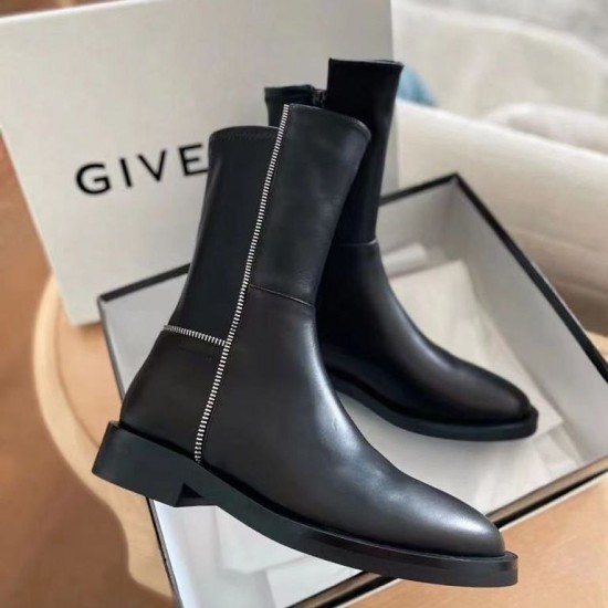 Ботинки Givenchy на молнии чёрные