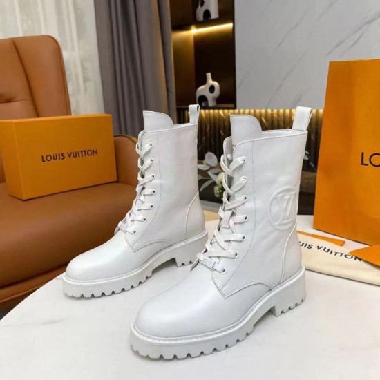 Ботинки Louis Vuitton Territory белые