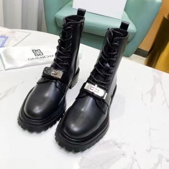Кожаные ботинки Givenchy Eden чёрные
