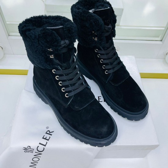 Ботинки Moncler Patty чёрные
