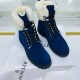 Ботинки Moncler Patty синие