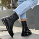 Ботинки Givenchy с отстрочкой чёрные