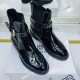 Ботинки Givenchy с ремешками чёрные