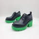 Ботинки Bottega Veneta Flash зелёные