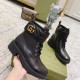Ботинки Gucci Marmont чёрные