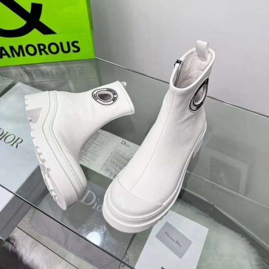 Ботинки Dior Symbol белые