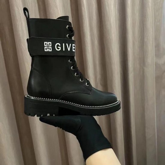 Ботинки Givenchy чёрные матовые