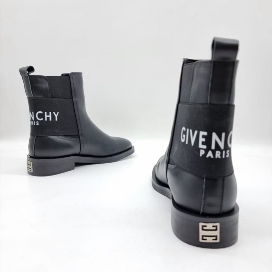 Ботинки-челки Givenchy чёрные