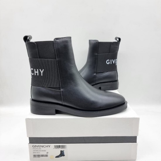 Ботинки-челки Givenchy чёрные