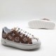 Кеды бежевые с эмблемой LOUIS VUITTON TIME OUT SNEAKER