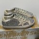 Сникеры Golden Goose Super-Stars серебристые