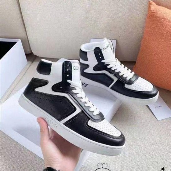 Высокие кеды Celine CT-01 "Z" Trainer чёрно-белые