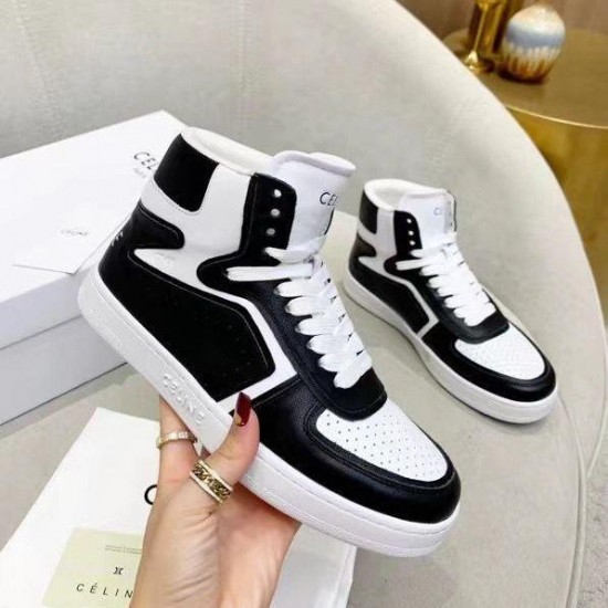 Высокие кеды Celine CT-01 "Z" Trainer чёрно-белые