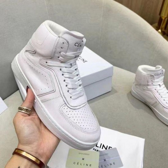 Высокие кеды Celine CT-01 "Z" Trainer белые