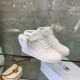 Высокие кеды Prada Adidas белые