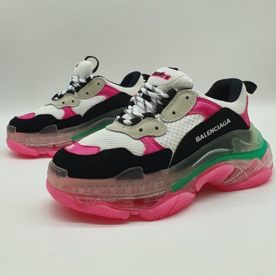 Комбинированные кроссовки Balenciaga Triple S