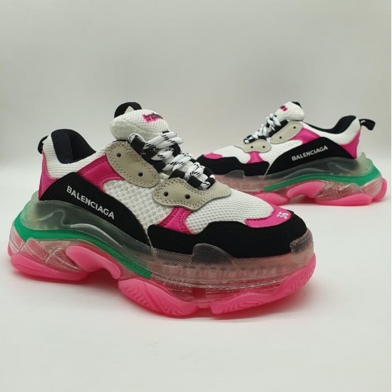 Комбинированные кроссовки Balenciaga Triple S